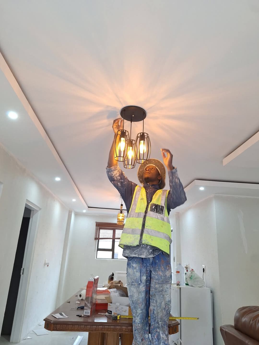 Ceiling Installation and Interior House Painting Project in Kyanja, Kampala Uganda